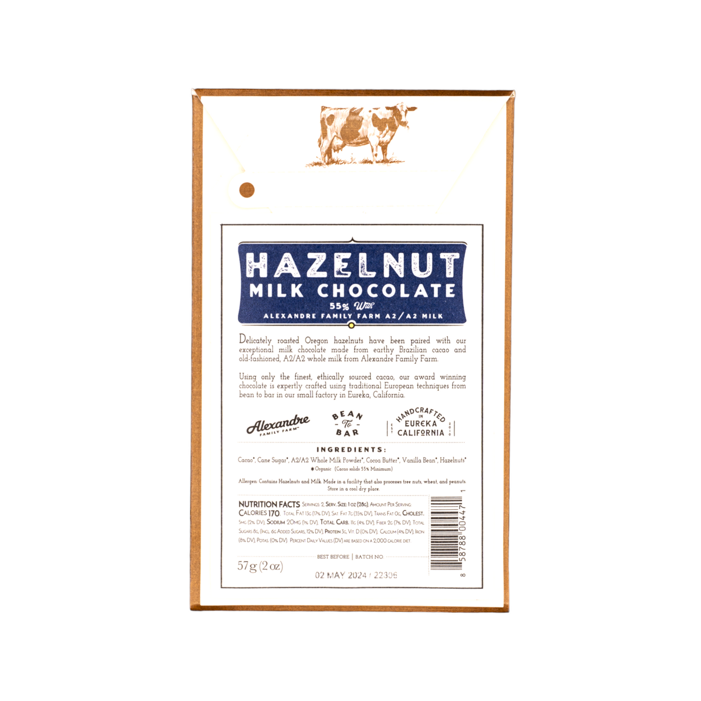 Dick Taylor - Milk Chocolate with Hazelnuts