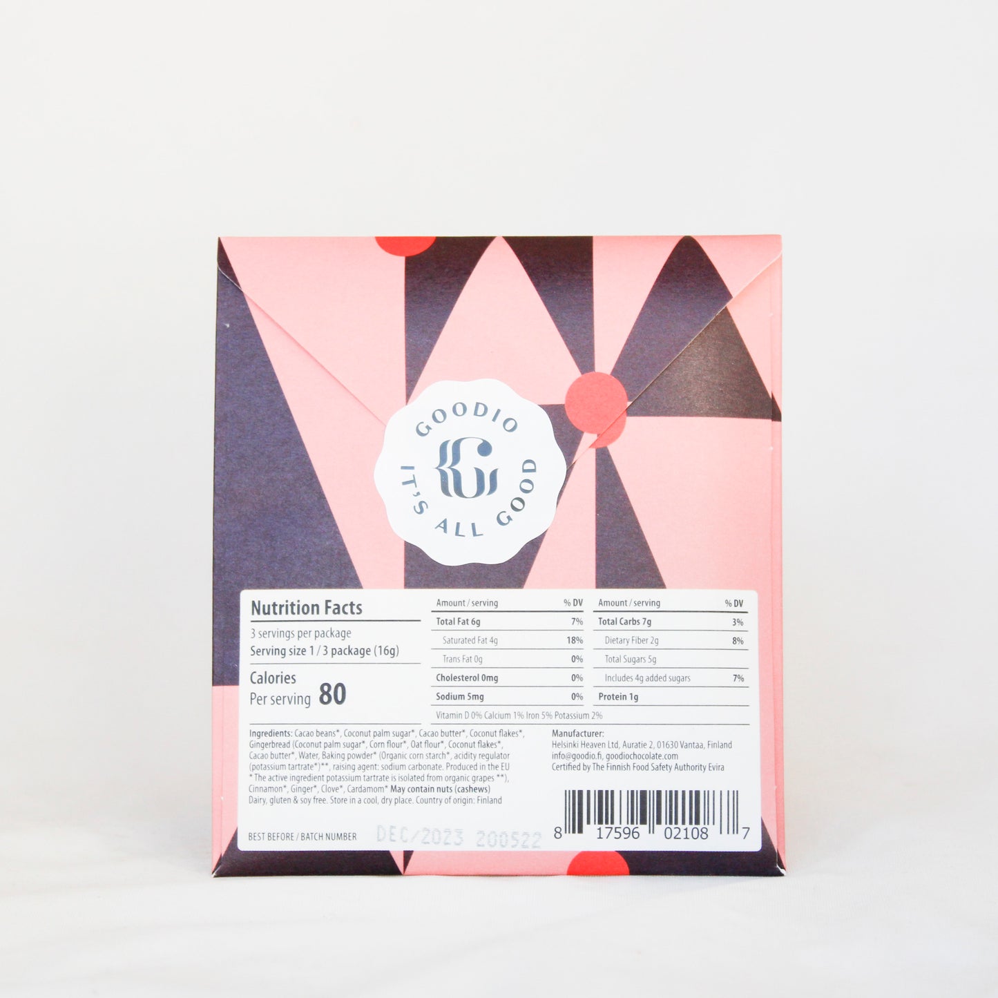 Goodio - Ginger Bread 50%