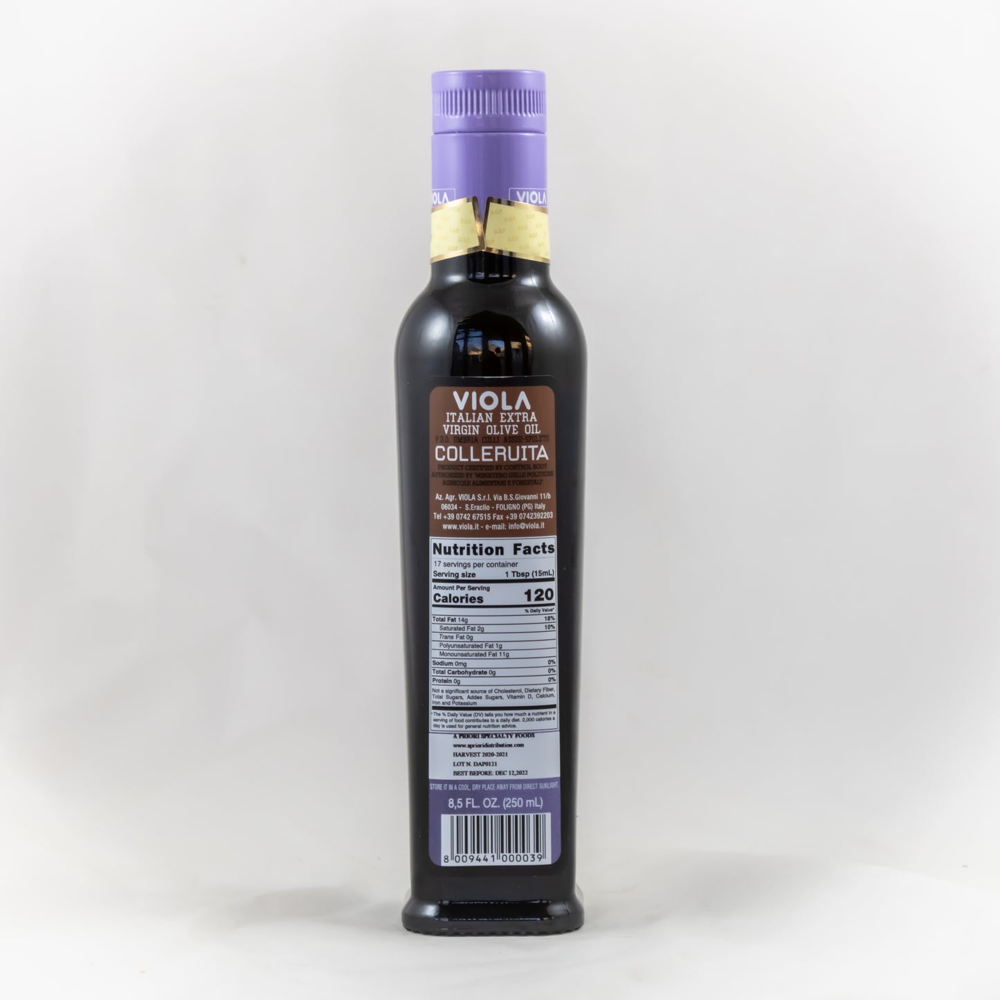 Viola Colleruita - Extra Virgin Olive Oil