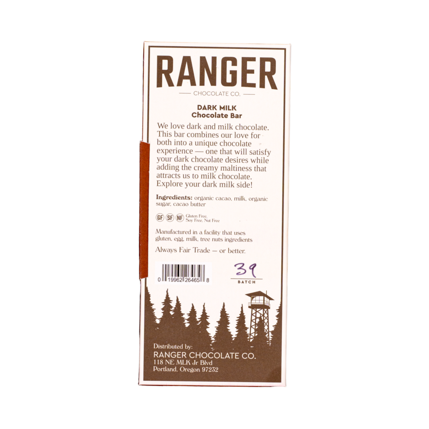 Ranger - Dark Milk Large