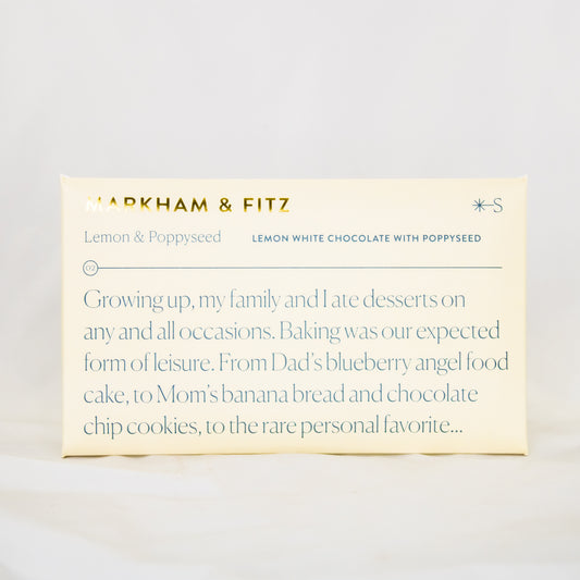 Markham & Fitz - Lemon Poppyseed