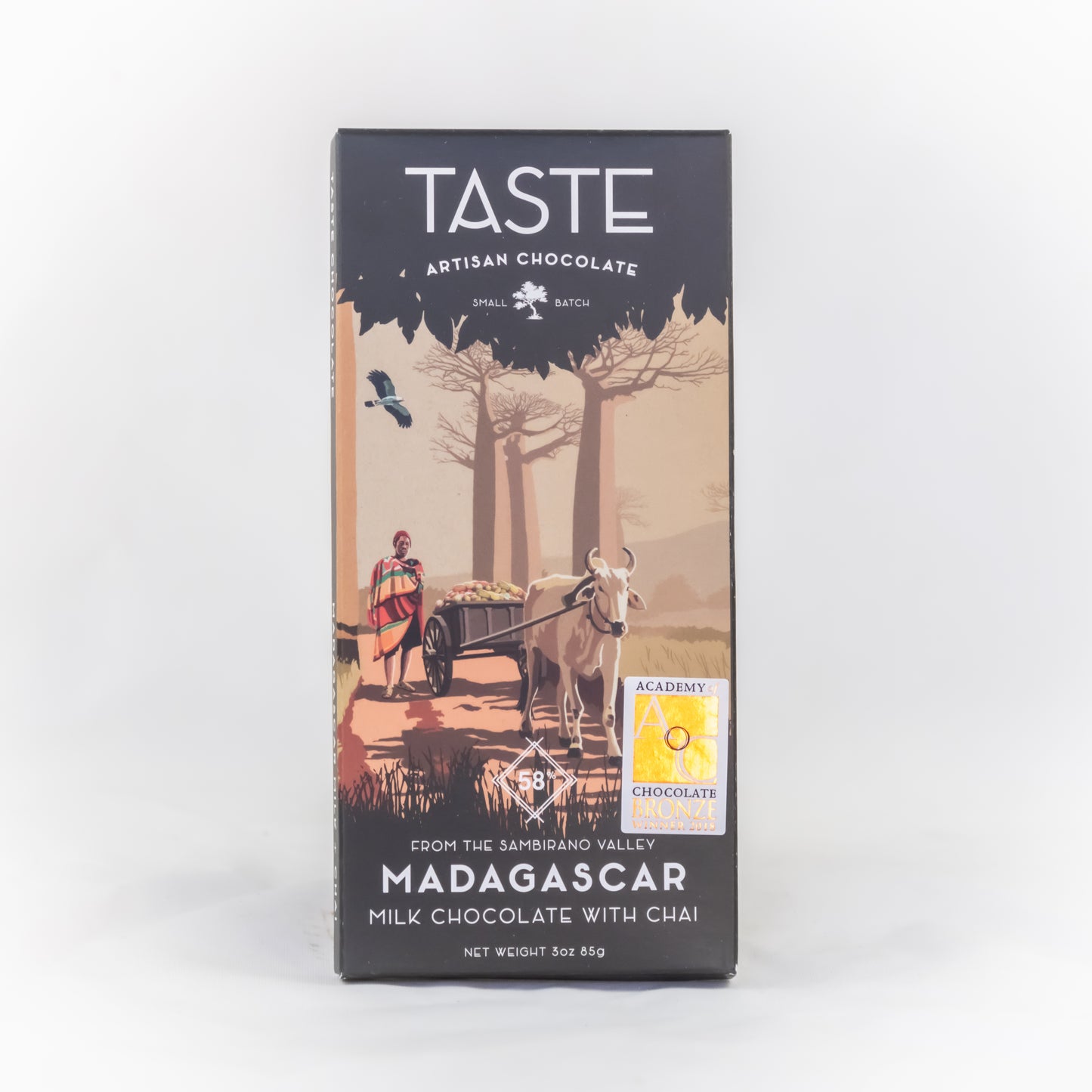 Madagascar Milk Chai 58% - TAC 3oz Full Bar