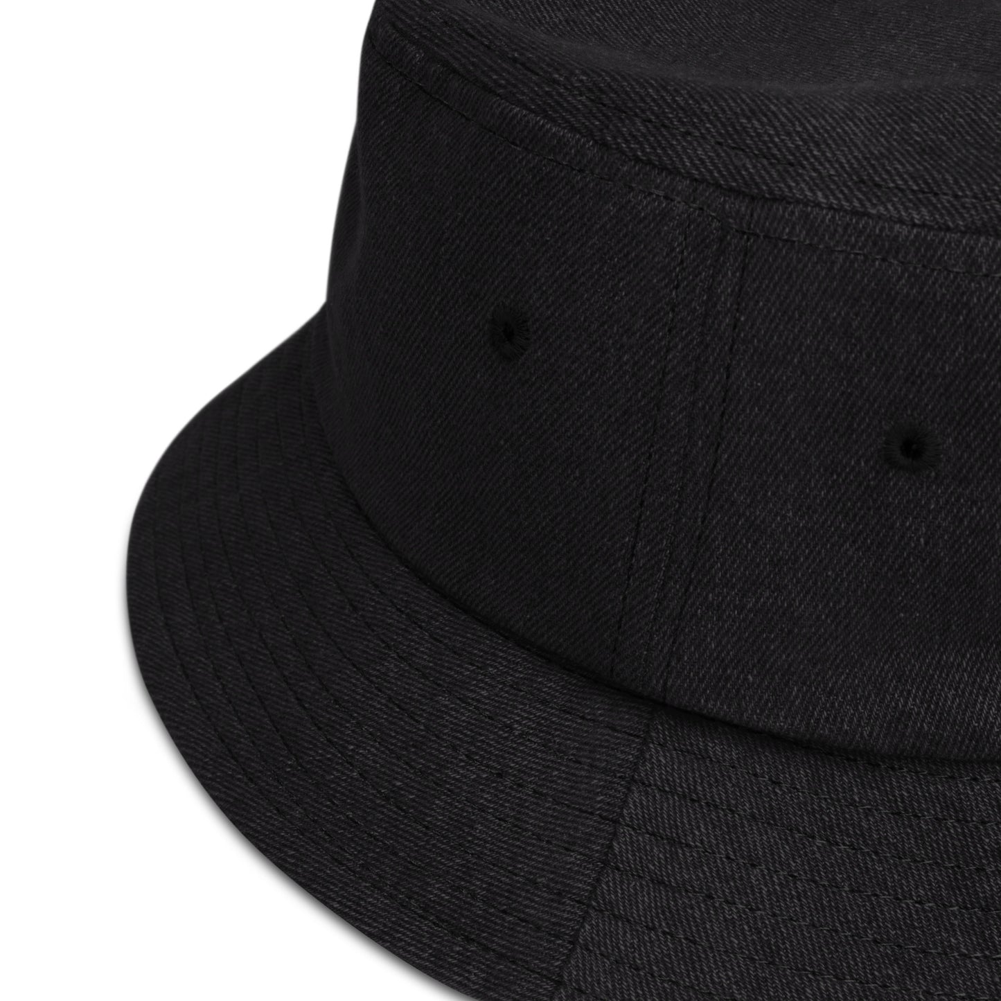 Savvy Denim Bucket Hat - Black
