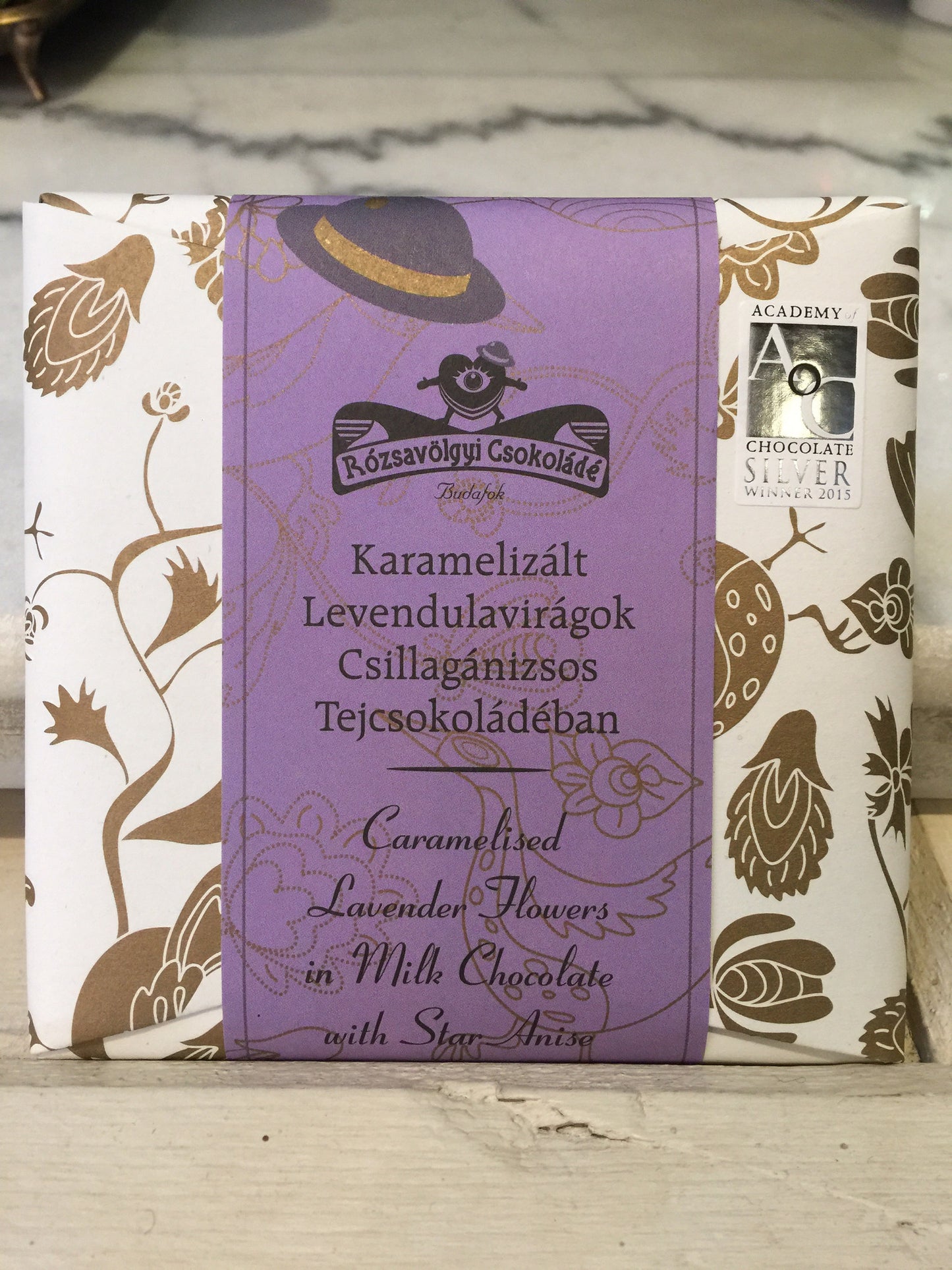 Rozsavolgyi Csokolade - Caramelized Lavender Flowers Milk